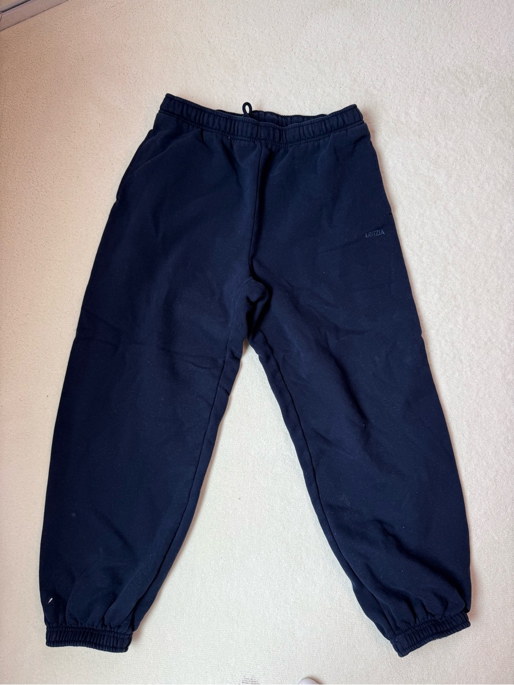 ARITZIA so Men’s Black Fleece Jogger Pants